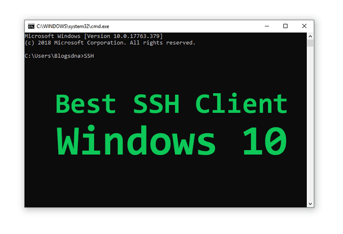 best ssh client windows 10